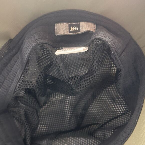 REI Elements Boonie Bucket Hat Unisex Small Green Nylon Drawstring Adjustable - Picture 5 of 6